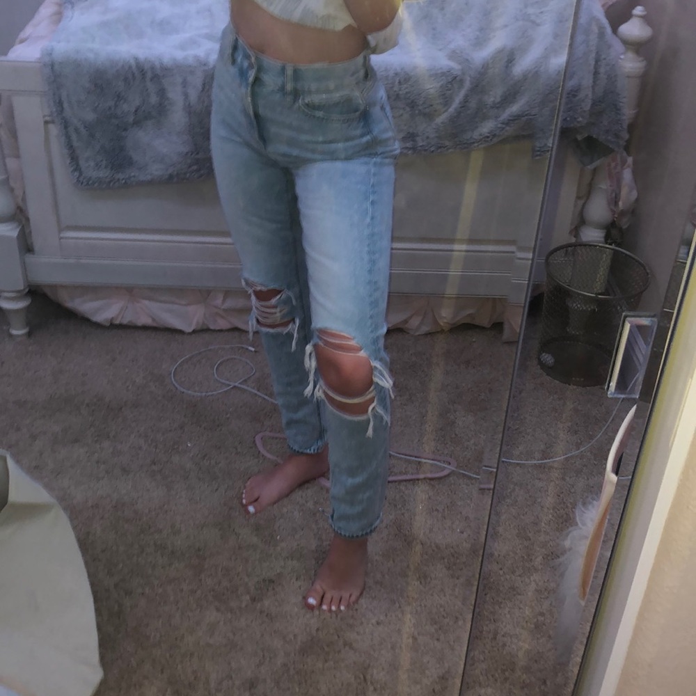 american eagle mom jeans (offers accepted)